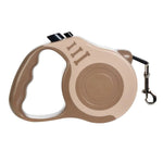 Adjustable dog leash with durable strap