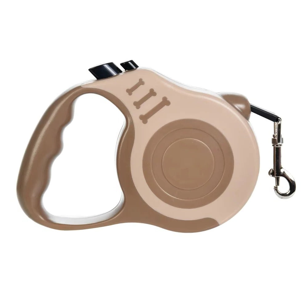 Adjustable dog leash with durable strap