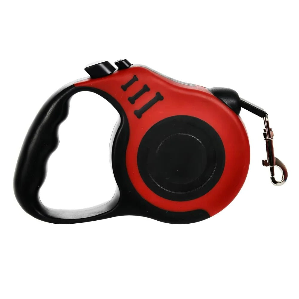 Adjustable dog leash with durable strap