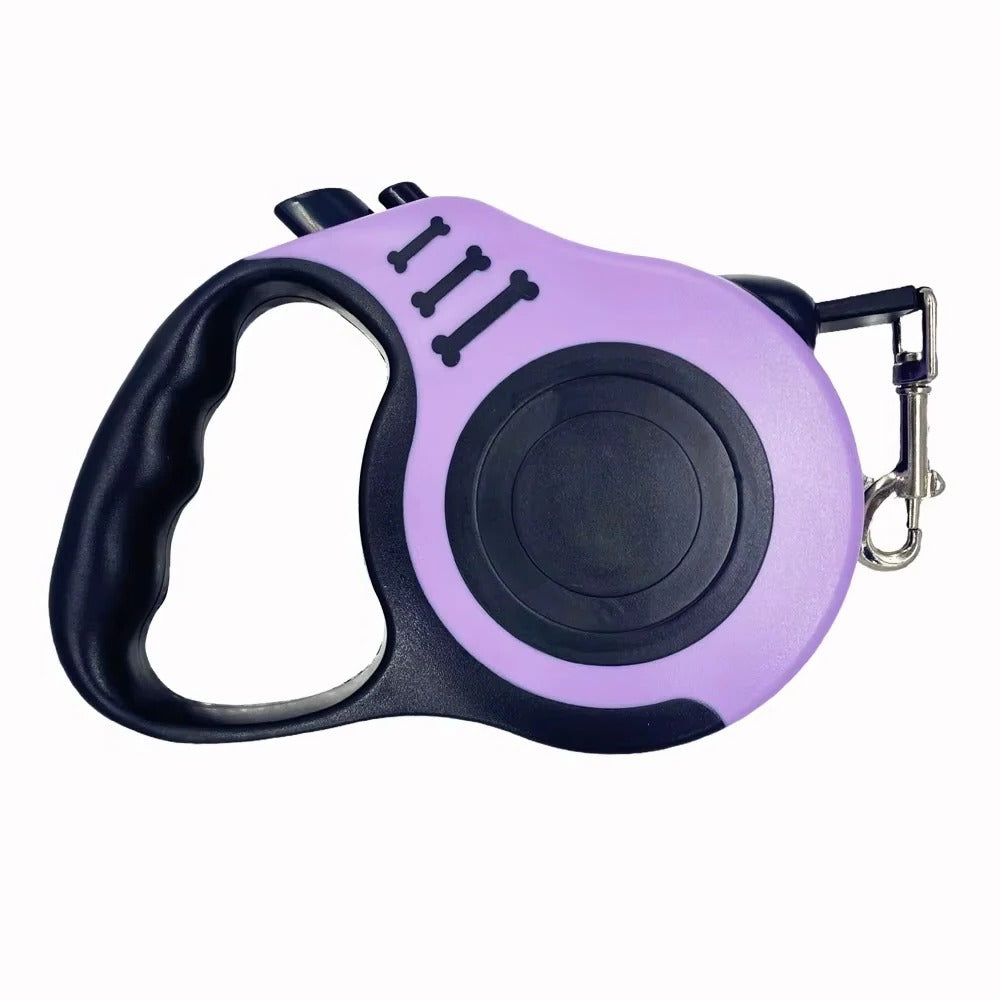 Adjustable dog leash with durable strap