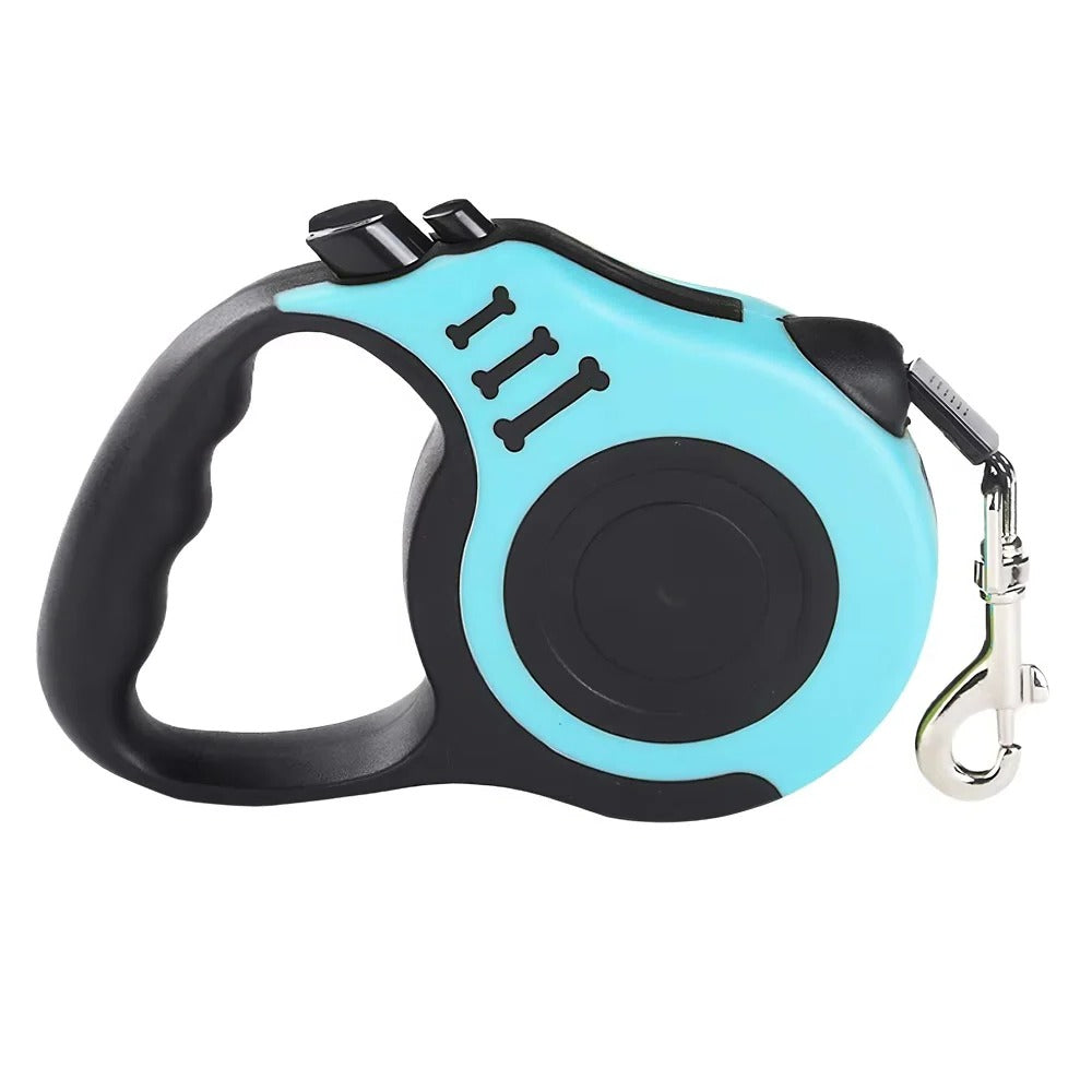 Adjustable dog leash with durable strap