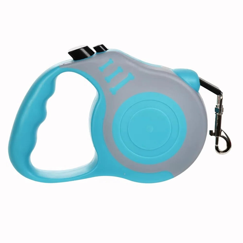 Adjustable dog leash with durable strap