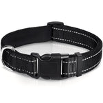 Verstellbares Nylon-Hundehalsband mit Clipverschluss