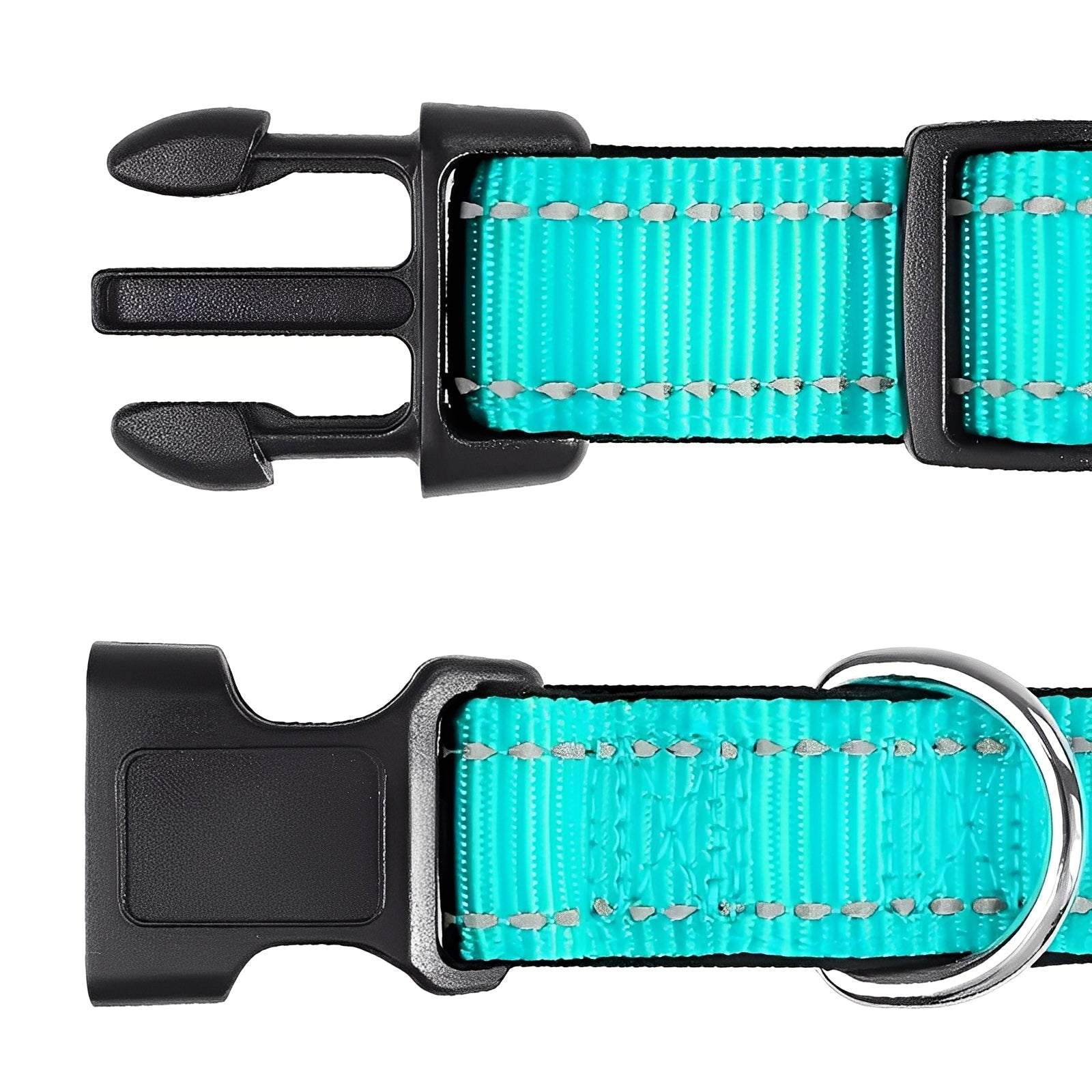 Verstellbarer Nylon-Hundehalsband mit Sicherheitsverschluss
