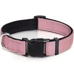 Verstellbares Nylon-Hundehalsband mit Clipverschluss