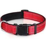 Verstellbarer Nylon-Hundehalsband mit Sicherheitsverschluss