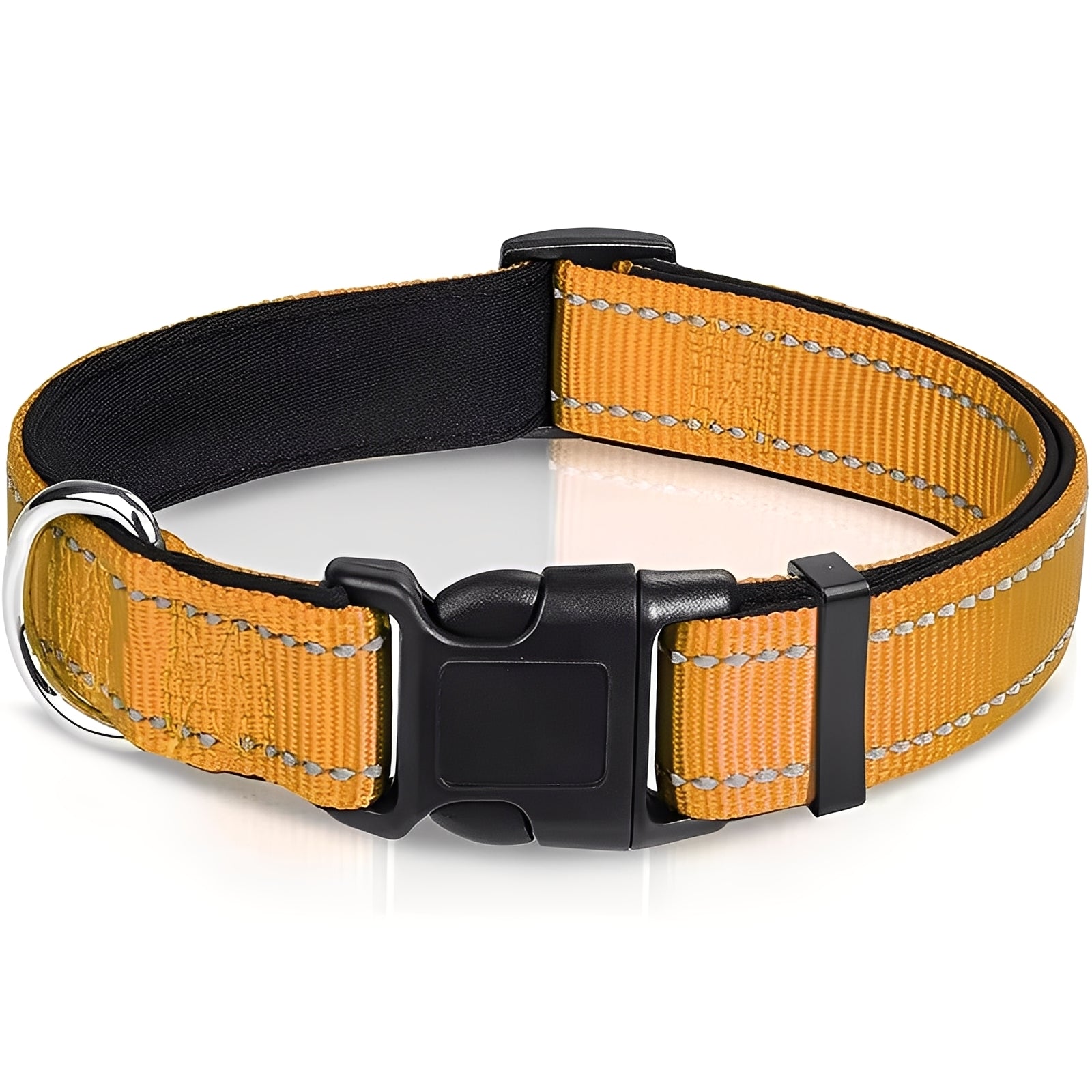 Verstellbares Nylon-Hundehalsband mit Clipverschluss