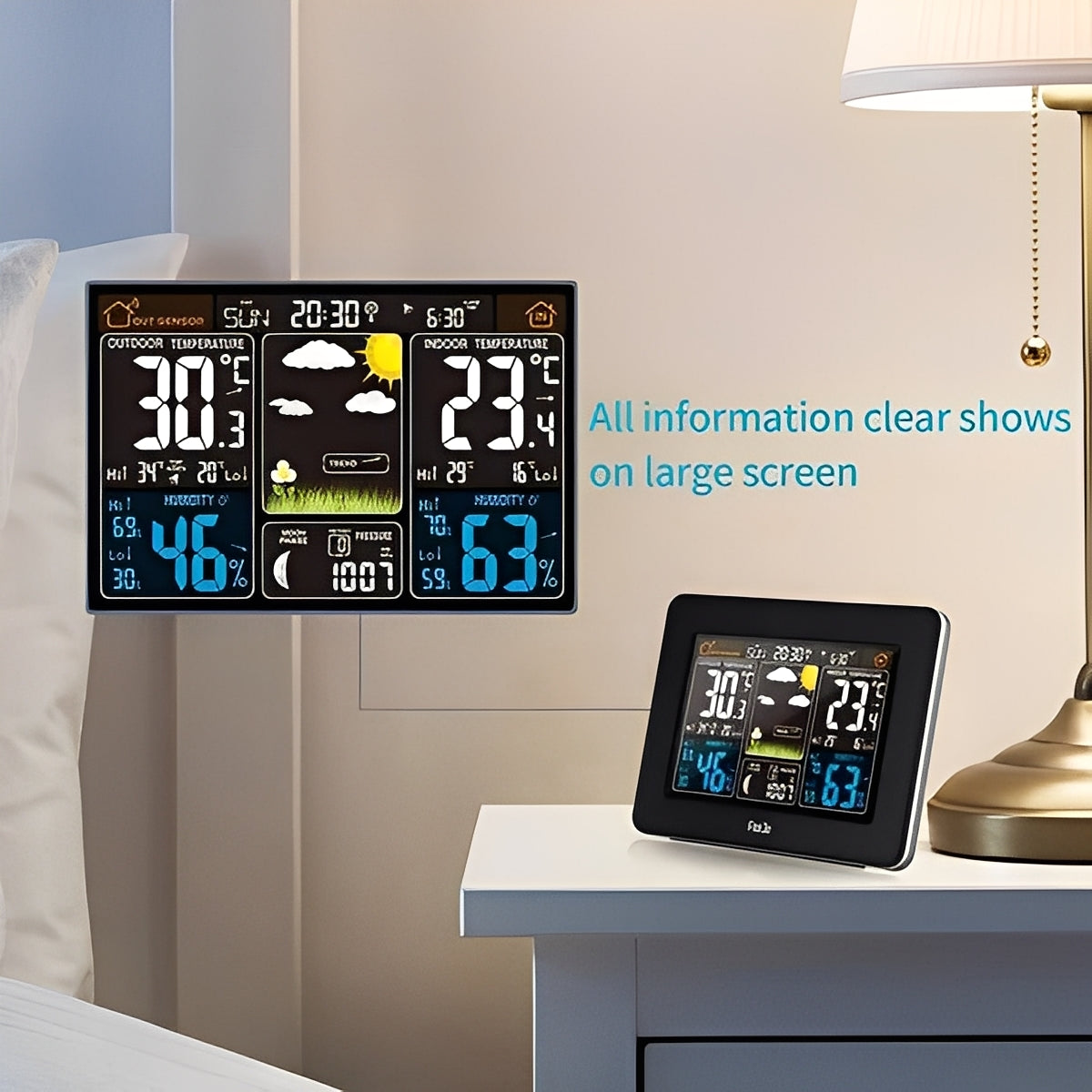 Wireless Indoor/Outdoor Temperature and Humidity Monitor