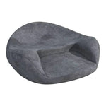 Round meditation cushion with adjustable foam core