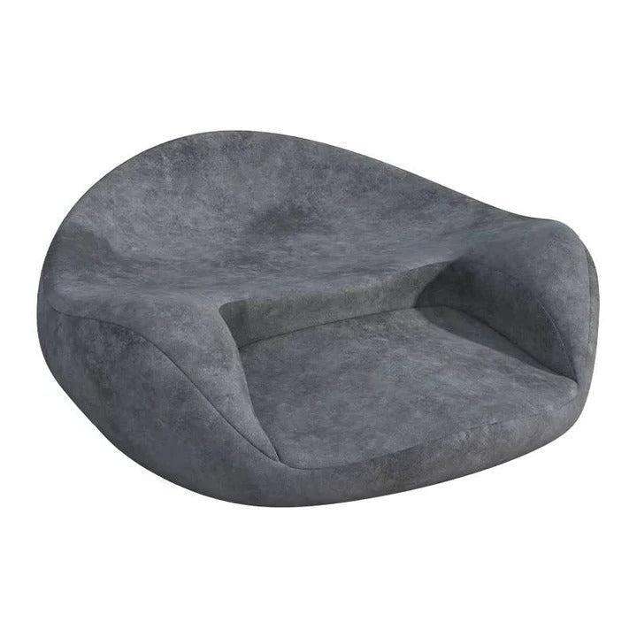 Round meditation cushion with adjustable foam core