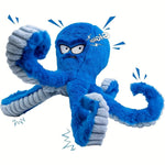 Cuddly octopus toy with sound function