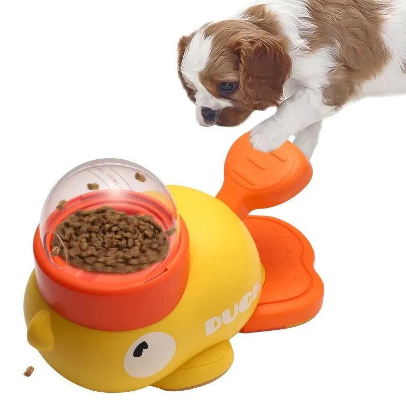 Interaktiver Futterspender im Entenformat für Hunde