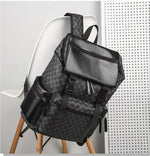 Eleganter Rucksack aus Leder für Laptop und Reisen