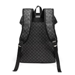 Eleganter Rucksack aus Leder für Laptop und Reisen