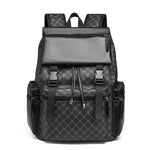 Eleganter Lederrucksack für Laptop und Reisen