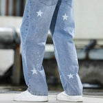 Lässige Herren Jeans mit weitem Bein für jeden Anlass