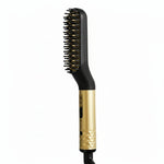 Compact Beard Straightening Brush with Ceramic Heating