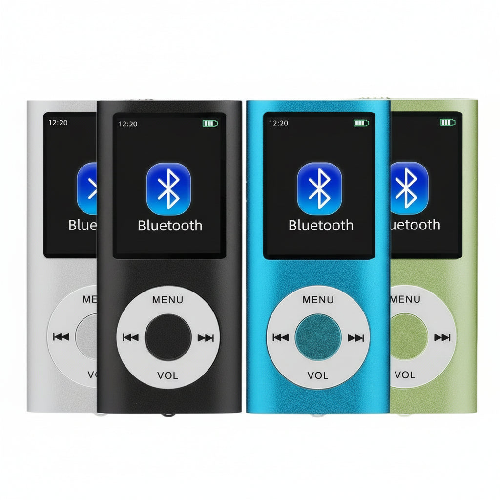 Kompakter MP3-Player mit 1,8 Zoll LCD-Bildschirm und Videofunktion