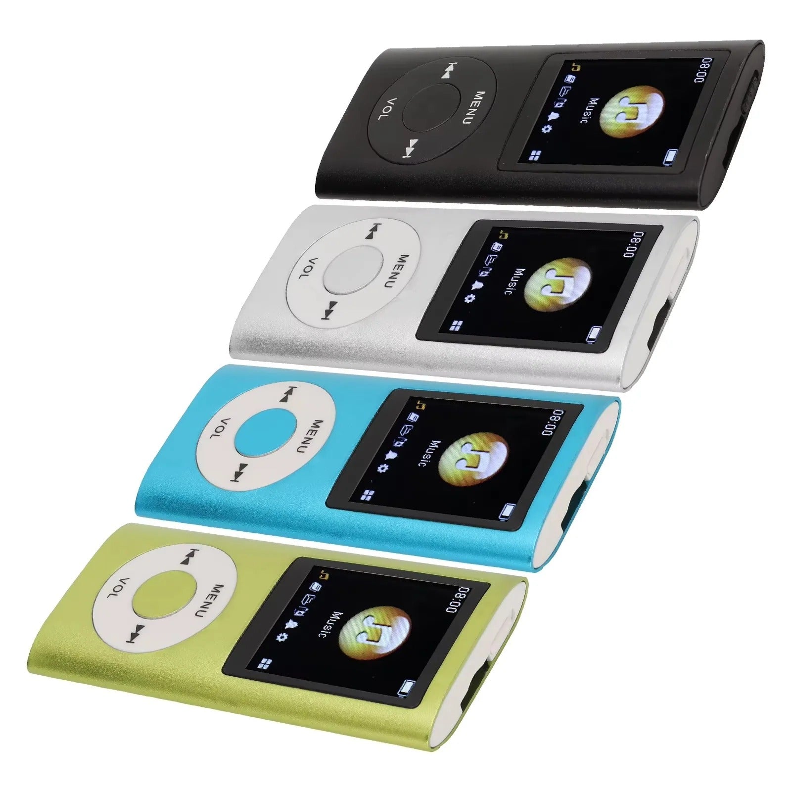 Kompakter MP3-Player mit 1,8 Zoll LCD-Bildschirm und Videofunktion