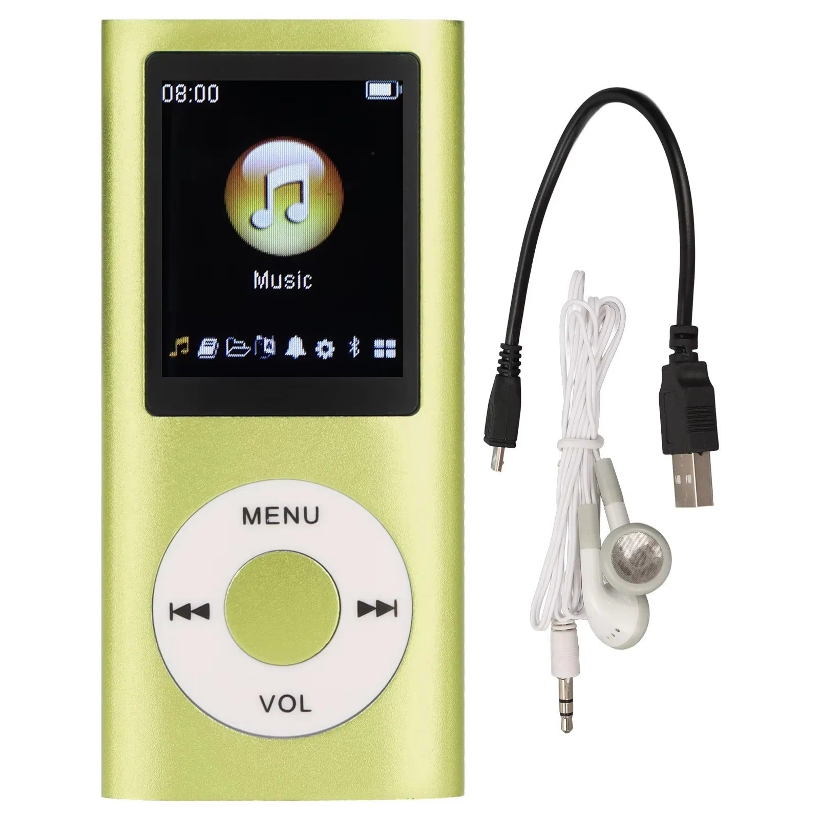 Kompakter MP3-Player mit 1,8 Zoll LCD-Display und Videofunktion