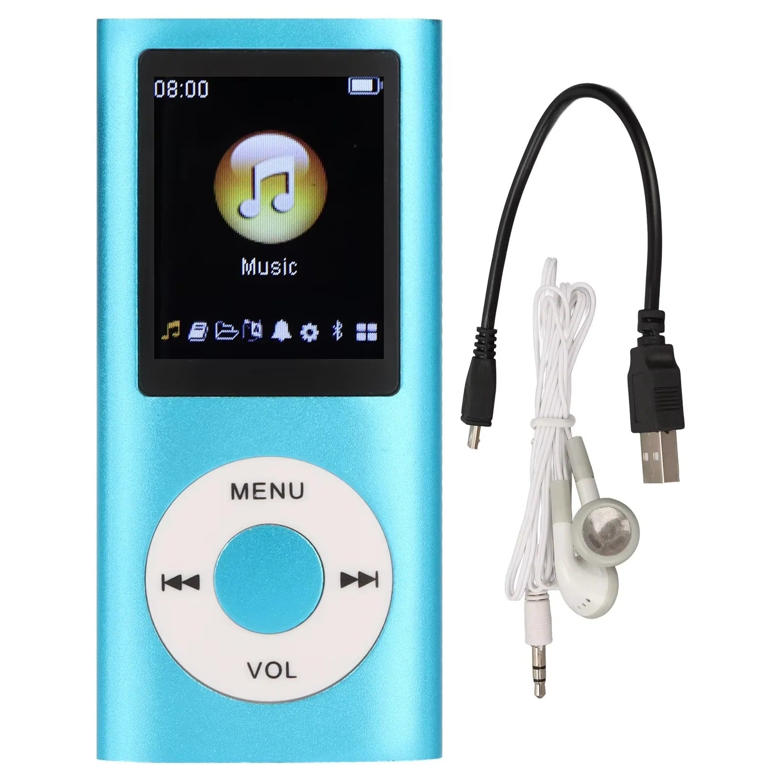 Kompakter MP3-Player mit 1,8 Zoll LCD-Bildschirm und Videofunktion