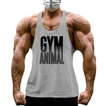 Herren Tanktop aus Baumwolle mit Y-Rücken für Fitness