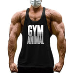 Herren Tanktop aus Baumwolle mit Y-Rücken für Fitness