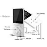 Tragbarer Musikspieler mit 1,8 Zoll Bildschirm und Bluetooth