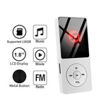 Portable music player with 1.8-inch screen and Bluetooth functionality