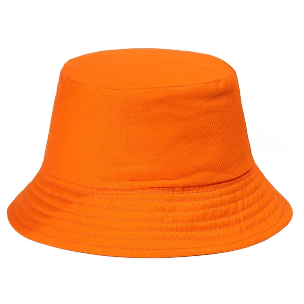 Foldable denim bucket hat for relaxed style and comfortable wear