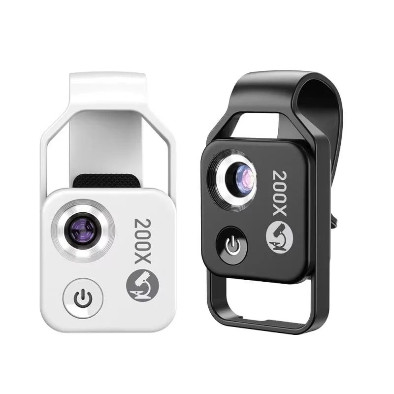 Tragbare 200X Smartphone Mikroskop Linse mit Universalklemme