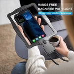 Adjustable Hands-Free Magnifier with LED Illumination and 5x Magnification