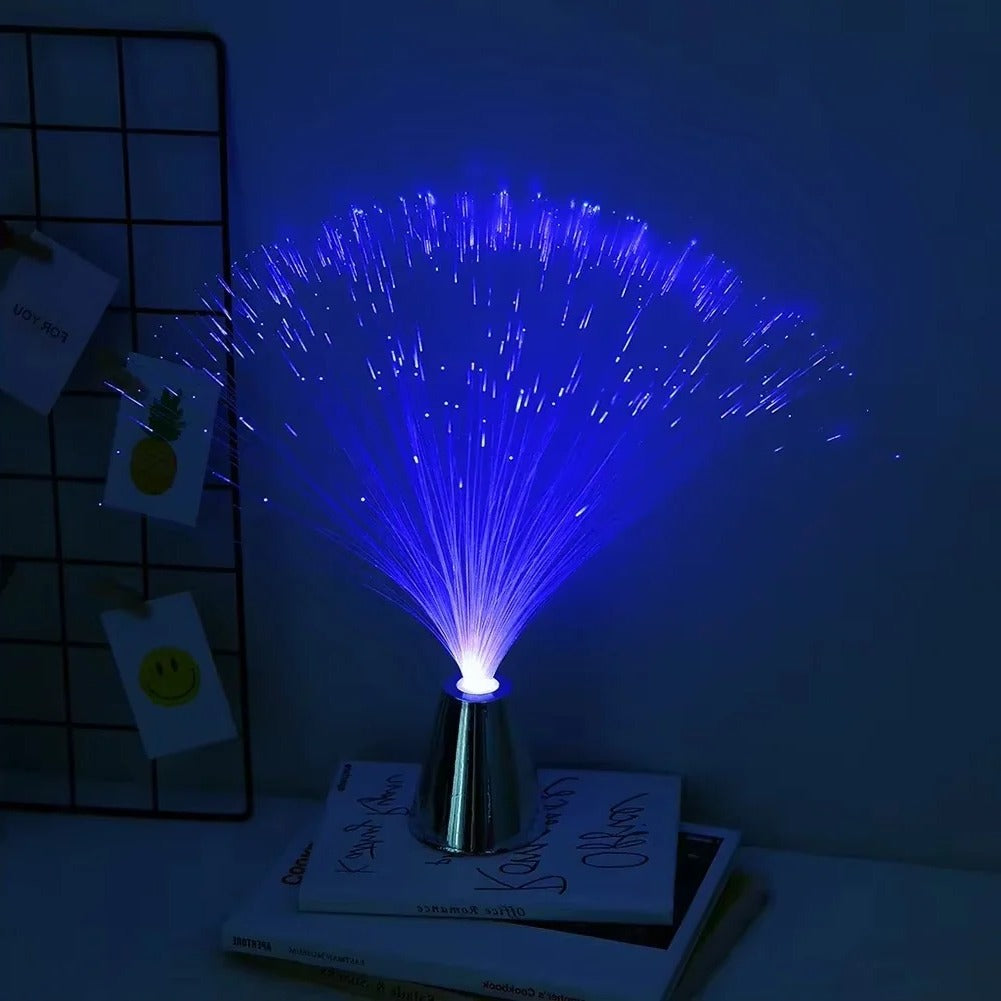 Bunte LED-Faserlicht Lampe für stilvolle Innendekoration