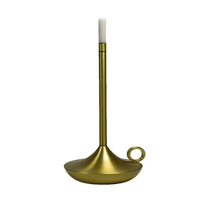 Kabellose, wiederaufladbare Tischlampe im Kerzen-Design