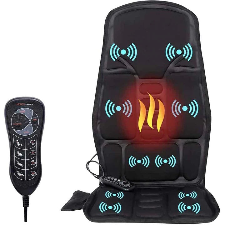 Portable Heated Massage Pad with 8 Vibration Modes