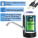 Automatischer Wasserpumpen-Spender mit Ein-Tasten-Bedienung