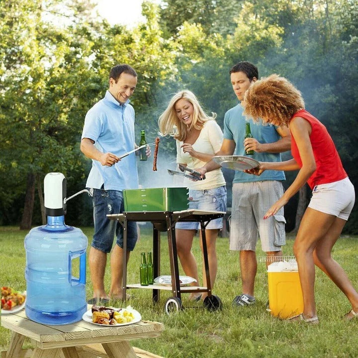 Automatischer Wasserpumpen-Spender mit Ein-Tasten-Bedienung