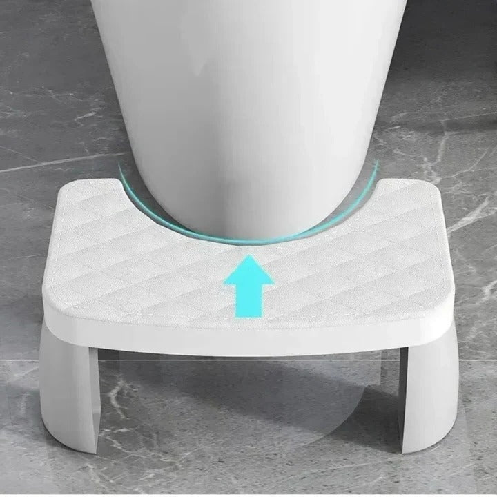 Praktischer Toilettenhocker mit ergonomischem Design