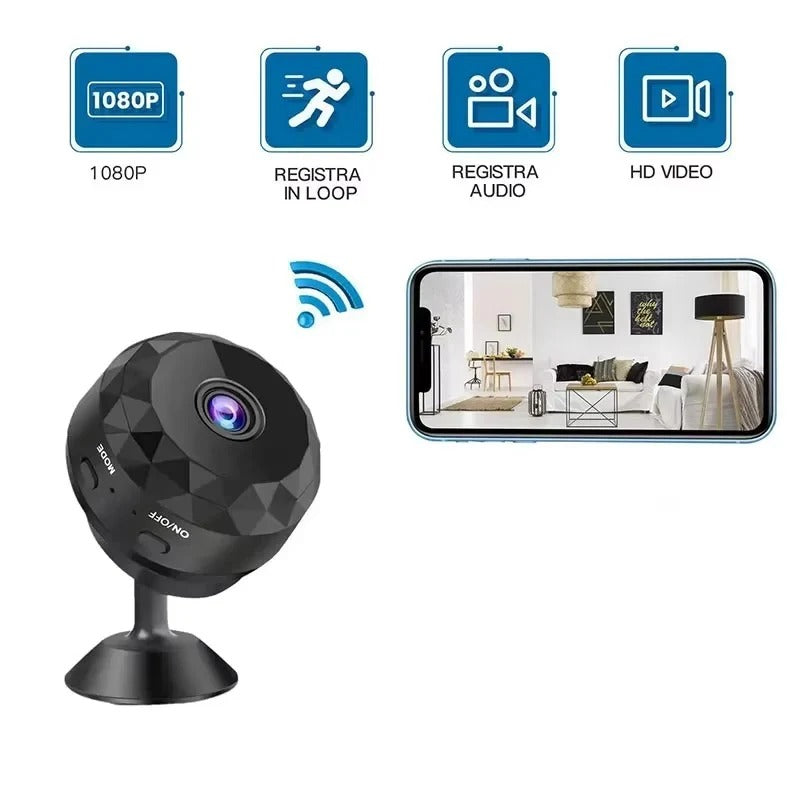Drahtlose Innenkamera mit 1080p HD Videoaufnahme