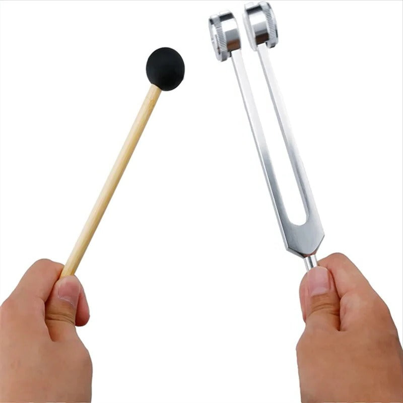 Präzisionsstimmgabel aus Aluminium mit 128 Hz Frequenz