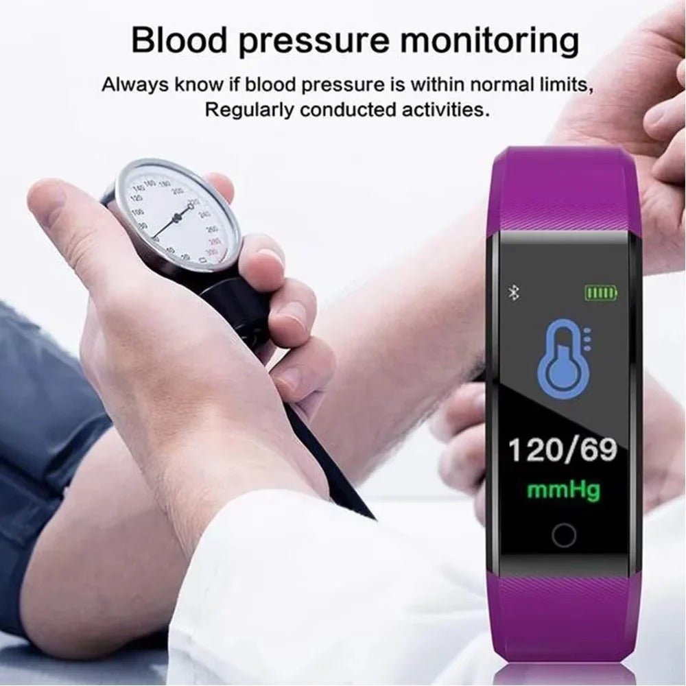 Modern fitness watch with activity tracking for everyday use