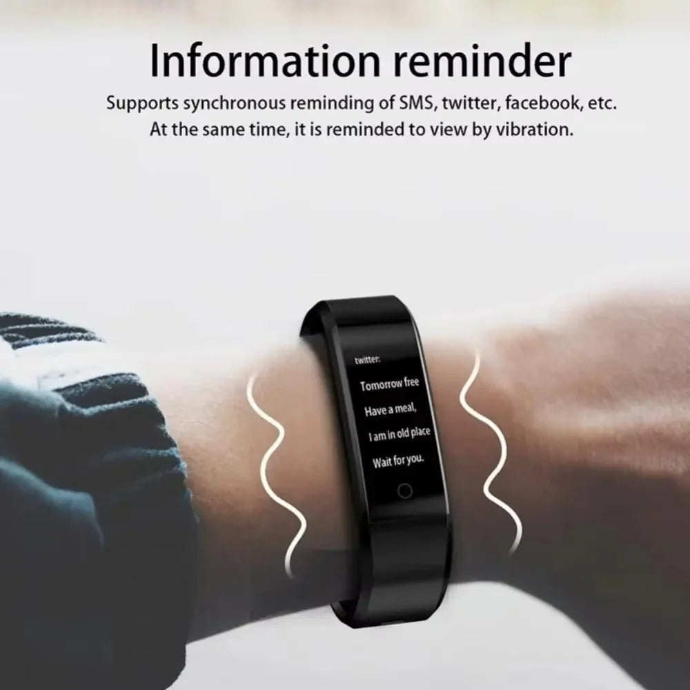 Modern fitness watch with activity tracking for everyday use