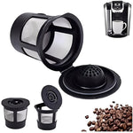 Nachhaltige Kaffeefilter im 3er-Pack aus Edelstahl