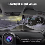 Kompakte 1080P Dashcam mit Rotierbarem Objektiv und Nachtsicht