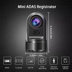 Kompakte 1080P Dashcam mit Rotierbarem Objektiv und Nachtsicht