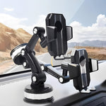 Adjustable Car Phone Mount for Dashboard and Windshield