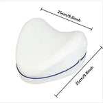 Set of Leg Contour Pillow Cases, 2-Pack with Zipper