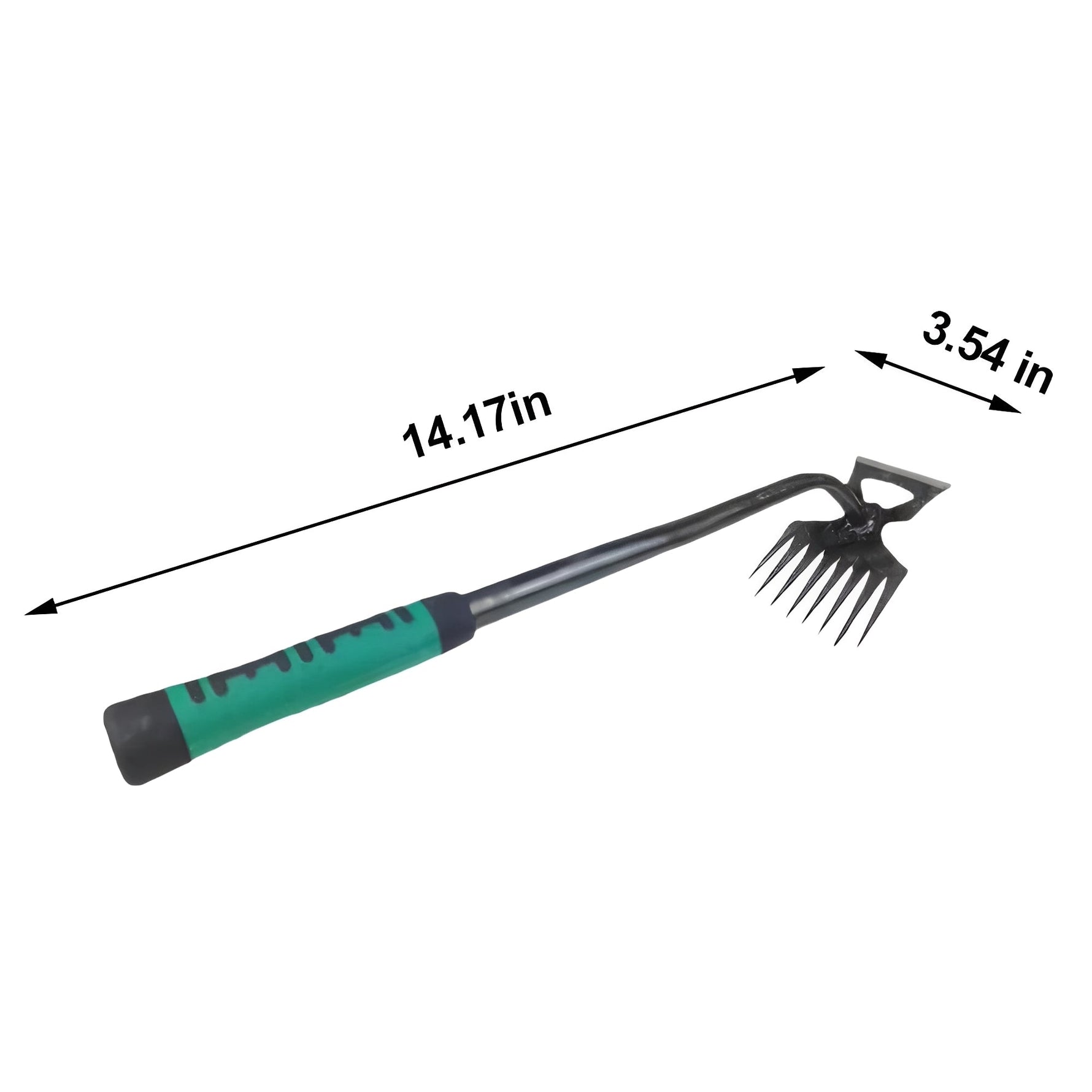 8-Tine Garden Hoe for Efficient Soil Cultivation