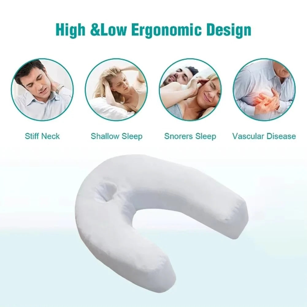 Ergonomic U-shaped Side Sleeper Pillow