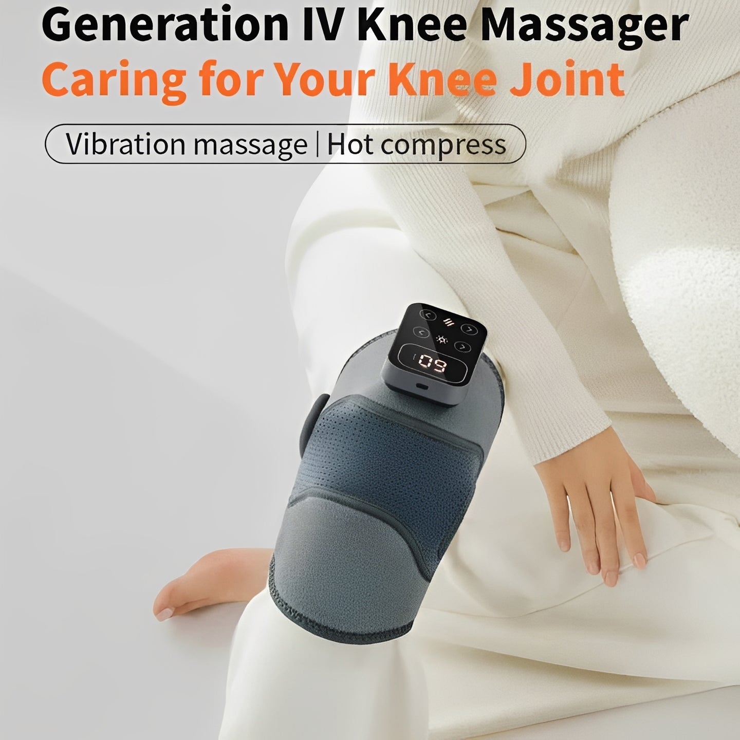 Wireless Knee Massager with Infrared Heat